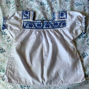 Toddler embroidery shirt